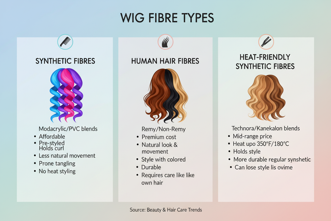TYPES OF WIG FIBRES