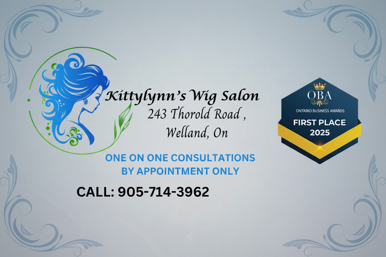 Kitty Lynn's Wig Salon Award-Winning Banner